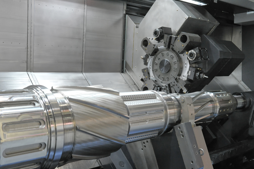 Drehbank, CNC-Fräse Lathe, CNC milling